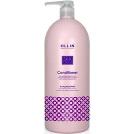 OLLIN Care Silk Touch Conditioner For Extendet Hair - Кондиционер для нарощенных волос с маслом белого винограда 1000 мл