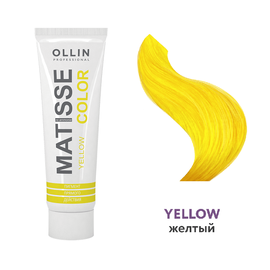 OLLIN Matisse Color Yellow - Пигмент прямого действия жёлтый 100 мл