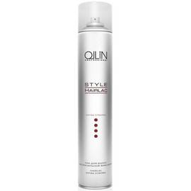 OLLIN Style Extra Strong Hairspray - Лак для волос экстра-сильной фиксации 450 мл