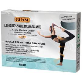 GUAM Leggings Snell Massaggiante - Легинсы с морскими водорослями в микрокапсулах с массажным эффектом L/XL 1 шт.