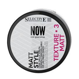 Selective NOW Matt Style - Реструктурирующий воск мягкой фиксации 100 мл