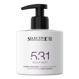 Selective 531 Color-Reviving Mask Shampoo VIOLET - ФИОЛЕТОВЫЙ Шампунь-маска для возобновления цвета волос 275 мл, Объём: 275 мл
