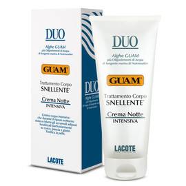 GUAM DUO Snellente Crema Notte - Крем интенсивный ночной против жировых отложений 200 мл