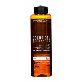 Assistant Professional Color Oil Bio Glossing 8AG - Масло для окрашивания светло-русый пепельно-золотистый 120 мл