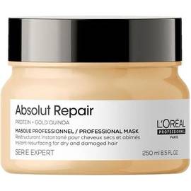 Loreal Absolut Repair Gold Quinua + Protein - Восстанавливающая маска с кремовой текстурой 250 мл, Объём: 250 мл