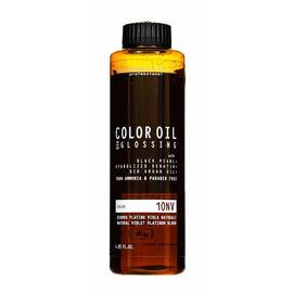 Assistant Professional Color Oil Bio Glossing 10NV - Масло для окрашивания платиновый блондин фиолетовый натуральный 120 мл