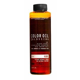 Assistant Professional Color Oil Bio Glossing 4NA - Масло для окрашивания каштаново натурально-пепельный 120 мл