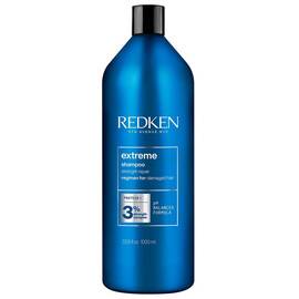 Redken Extreme Shampoo - Восстанавливающий шампунь для ослабленных и поврежденных волос 1000 мл, Объём: 1000 мл
