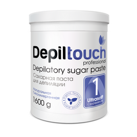 Depiltouch Professional Depilatory Sugar Paste Ultrasoft - Сахарная паста для депиляции №1 серхмягкая 1600 гр, Объём: 1600 гр