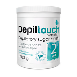 Depiltouch Professional Depilatory Sugar Paste Soft - Сахарная паста для депиляции №2 мягкая 1600 гр, Объём: 1600 гр