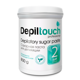 Depiltouch Professional Depilatory Sugar Paste Soft - Сахарная паста для депиляции №2 мягкая 800 гр, Объём: 800 гр