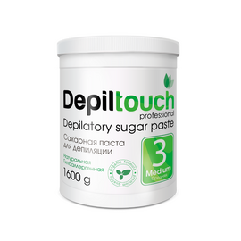 Depiltouch Professional Depilatory Sugar Paste Medium - Сахарная паста для депиляции №3 средняя 1600 гр, Объём: 1600 гр