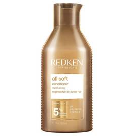 Redken All Soft Conditioner - Кондиционер с аргановым маслом для сухих и ломких волос 300 мл, Объём: 300 мл