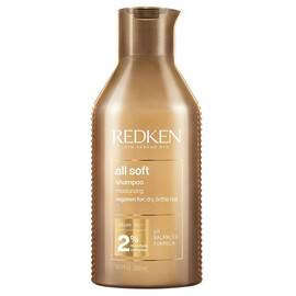 Redken All Soft Shampoo - Шампунь с аргановым маслом для сухих и ломких волос 300 мл, Объём: 300 мл