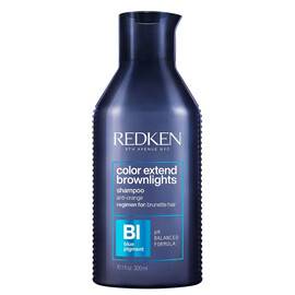 Redken Color Extend Brownlights Shampoo - Нейтрализующий шампунь для тёмных волос 300 мл