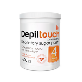 Depiltouch Professional Depilatory Sugar Paste Hard - Сахарная паста для депиляции №4 плотная 1600 гр, Объём: 1600 гр