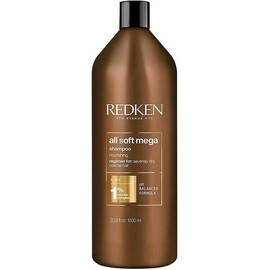 Redken All Soft Mega Shampoo - Шампунь с питательным комплексом 1000 мл, Объём: 1000 мл