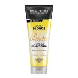John Frieda Sheer Blonde Go Blonder Lightening Conditioner - Кондиционер осветляющий для натуральных, мелированных и окрашенных волос 250 мл