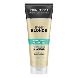 John Frieda Sheer Blonde Moisturising Shampoo - Увлажняющий активирующий шампунь для светлых волос 250 мл