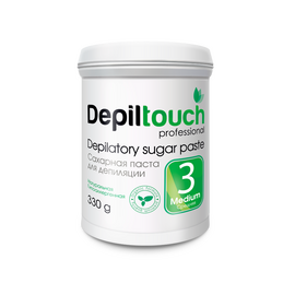 Depiltouch Professional Depilatory Sugar Paste Medium - Сахарная паста для депиляции №3 средняя 330 гр, Объём: 330 гр