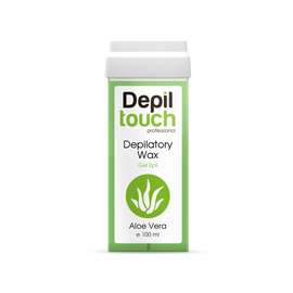 Depiltouch Professional Depilatory Wax Gel Epil Aloe Vera - Гелевый воск «Алоэ Вера» в картридже 100 мл