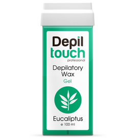 Depiltouch Professional Depilatory Wax Gel Eucaliptus - Гелевый воск «Эвкалипт» в картридже 100 мл