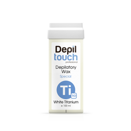 Depiltouch Professional Depilatory Wax Special White Titanium - Воск в картидже с белым титаном 100 мл