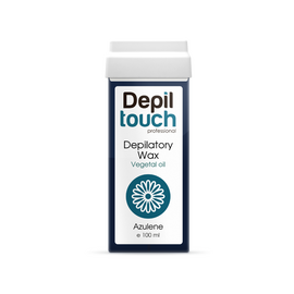 Depiltouch Professional Depilatory Wax Azulene - Воск в картидже с азуленом 100 мл
