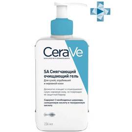 CERAVE Softening Cleansing Gel For Dry, Rough And Uneven Skin - Смягчающий очищающий гель для сухой, огрубевшей и неровной кожи 236 мл