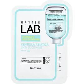 Tony Moly Master Lab Centella Asiatika - Тканевая маска для лица с экстрактом центеллы азиатской 19 гр