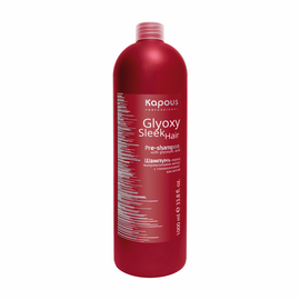 Kapous Professional GlyoxySleek Hair - Шампунь перед выпрямлением волос с глиоксиловой кислотой 1000 мл