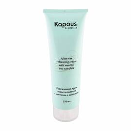 Kapous Professional Depilation - Освежающий крем после депиляции с ментолом 250 мл