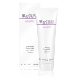 Janssen Cosmetics Oily Skin Clarifying Cream Gel - Себорегулирующий крем-гель 50 мл, Объём: 50 мл