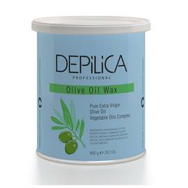Depilica Olive Oil Warm Wax - Теплый воск с маслом Оливы 800 гр (банка), Упаковка: 800 гр (банка)