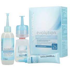 Goldwell Evolution Neutral Wave 2S - Нейтральная химическая завивка для осветленных волос 100мл+80мл+30мл+2шт