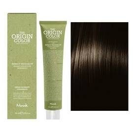 Nook The Origin Color - Профессиональный краситель для волос, 3.0 Натуральный Темный Шатен 100 мл