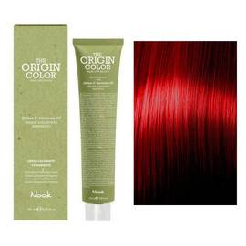 Nook The Origin Color - Профессиональный краситель для волос, 3.6 Красный Темный Шатен 100 мл