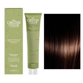 Nook The Origin Color - Профессиональный краситель для волос, 4.71 Шоколадный Холодный Шатен 100 мл