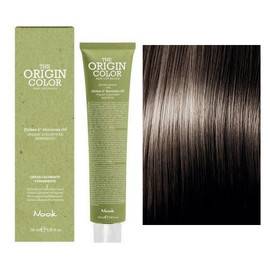 Nook The Origin Color - Профессиональный краситель для волос, 66.0 Интенсивный Натуральный Темный Блондин 100 мл