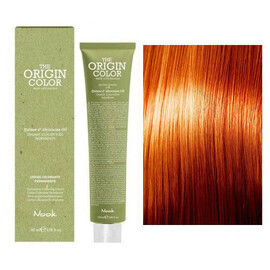 Nook The Origin Color - Профессиональный краситель для волос, 8.44 Интенсивный Медный Очень Светлый Блондин 100 мл