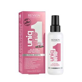 Revlon Uniq One Lotus Flower Hair Treatment - Несмываемая спрей-маска 10 в 1 150 мл