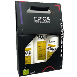 Epica Professional Argania Rise Organic Set  - Набор: шампунь, кондиционер, маска