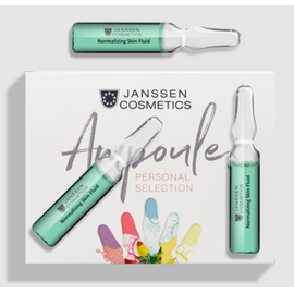 Janssen Cosmetics Normalizing Fluid - Нормализующий концентрат для ухода за жирной кожей 3 x 2 мл