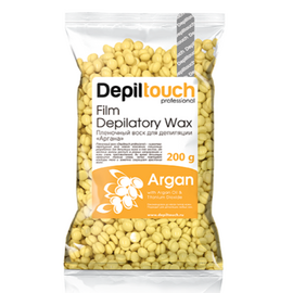 Depiltouch Professional Argana - Пленочный воск в гранулах с маслом арганы 200 гр, Объём: 200 гр