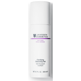 Janssen Cosmetics Oily Skin Clarifying Cleansing Gel - Очищающий гель 200 мл, Объём: 200 мл