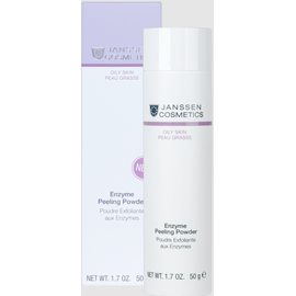 Janssen Cosmetics Oily Skin Enzyme Peeling Powder - Ферментная очищающая пудра 60г