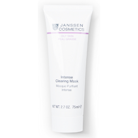 Janssen Cosmetics Oily Skin Intense Clearing Mask - Интенсивно очищающая маска 75 мл, Объём: 75 мл