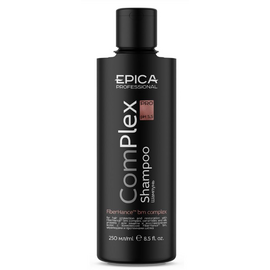 Epica Professional ComPlex PRO Shampoo pH 5.5  - Шампунь для защиты и восстановления волос с комплексом FiberHance™ bm, церамидами и протеинами шёлка 250 мл, Объём: 250 мл