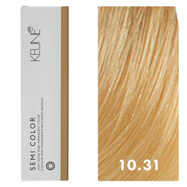 Keune Semi Color 10.31 - Светлый золотисто-пепельный блондин 60 мл