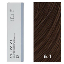 Keune Semi Color 6.1 - Тёмный пепельный блондин 60 мл